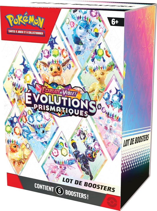 Bundle 6 boosters EV8.5 - Évolutions Prismatiques [FR]