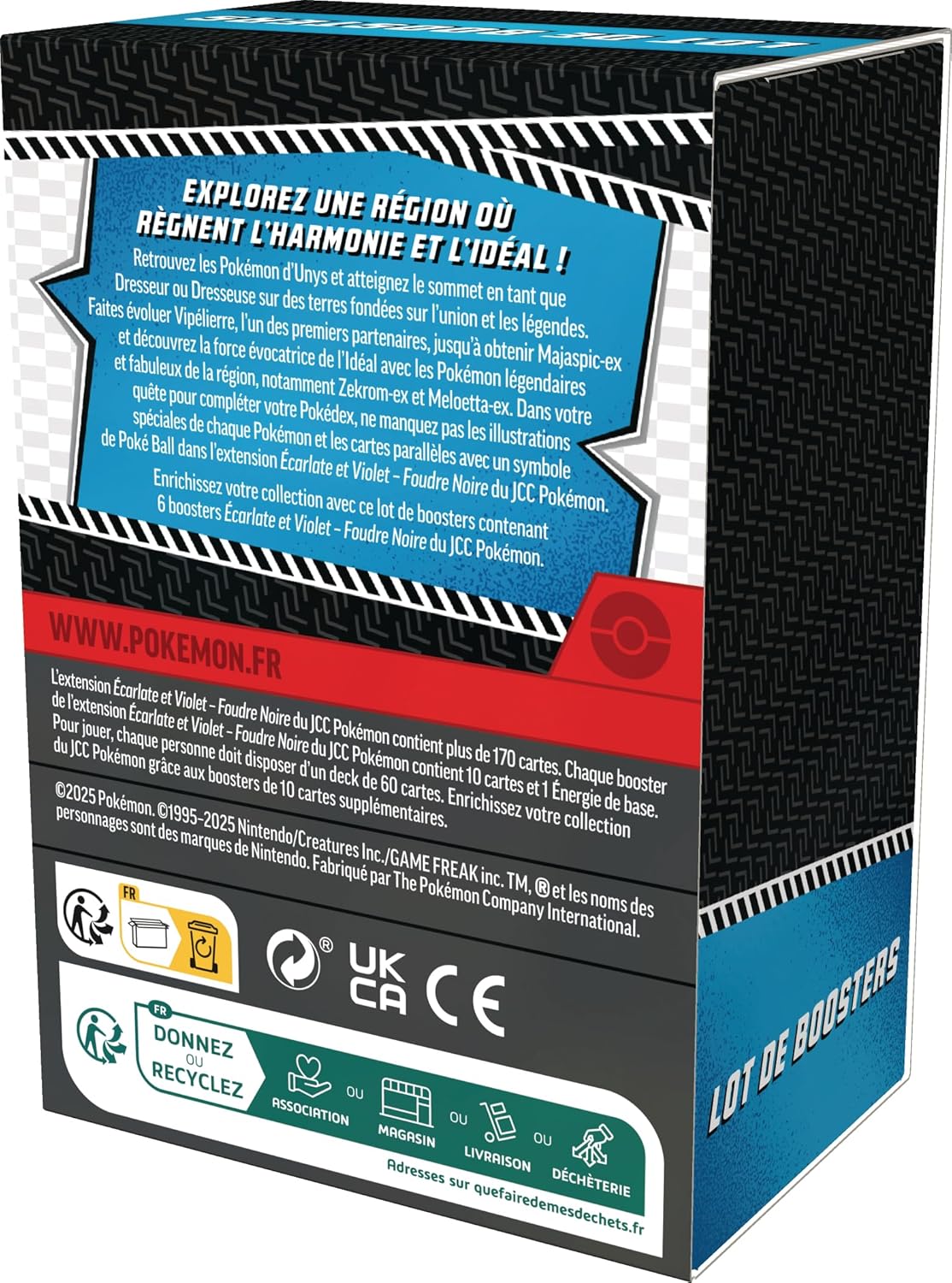 Bundle 6 boosters EV10.5 - Foudre Noir [FR]