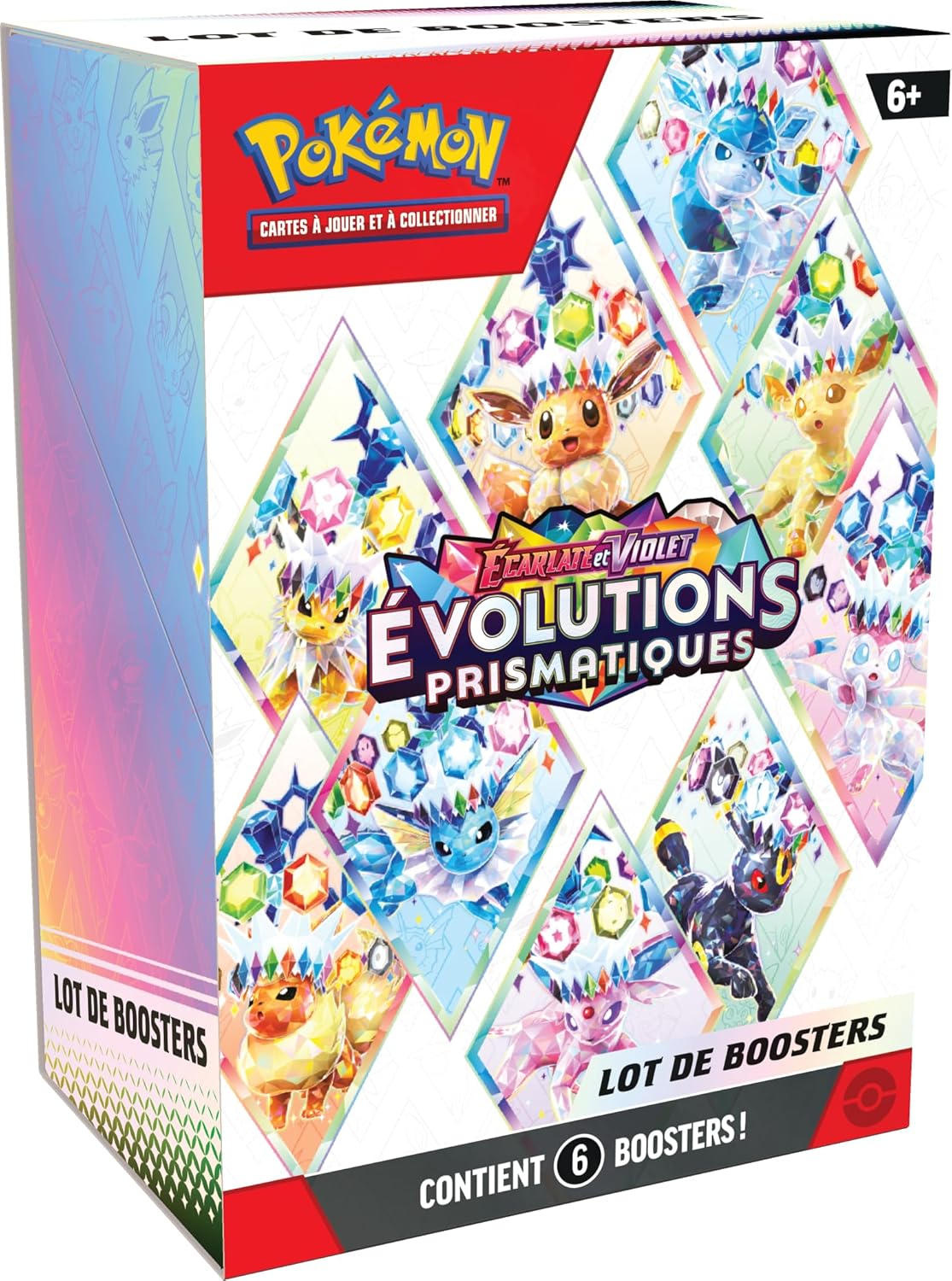 Bundle 6 boosters EV8.5 - Évolutions Prismatiques [FR]