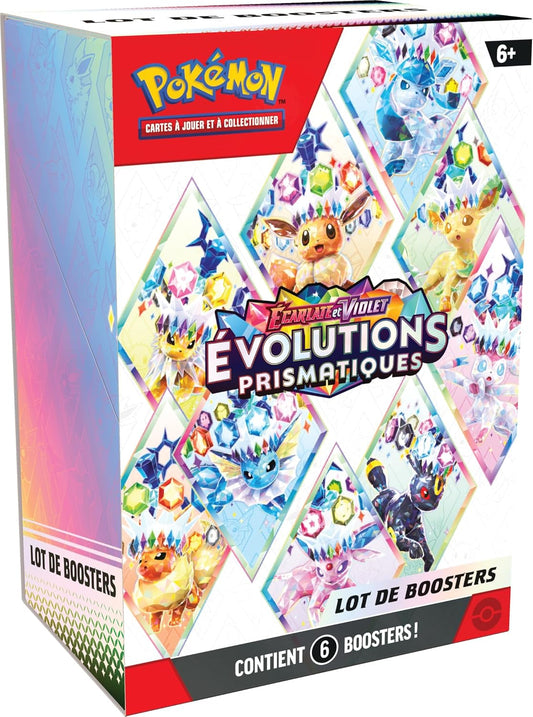 Bundle 6 boosters EV8.5 - Évolutions Prismatiques [FR]