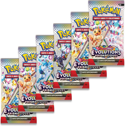 Bundle 6 boosters EV8.5 - Évolutions Prismatiques [FR]